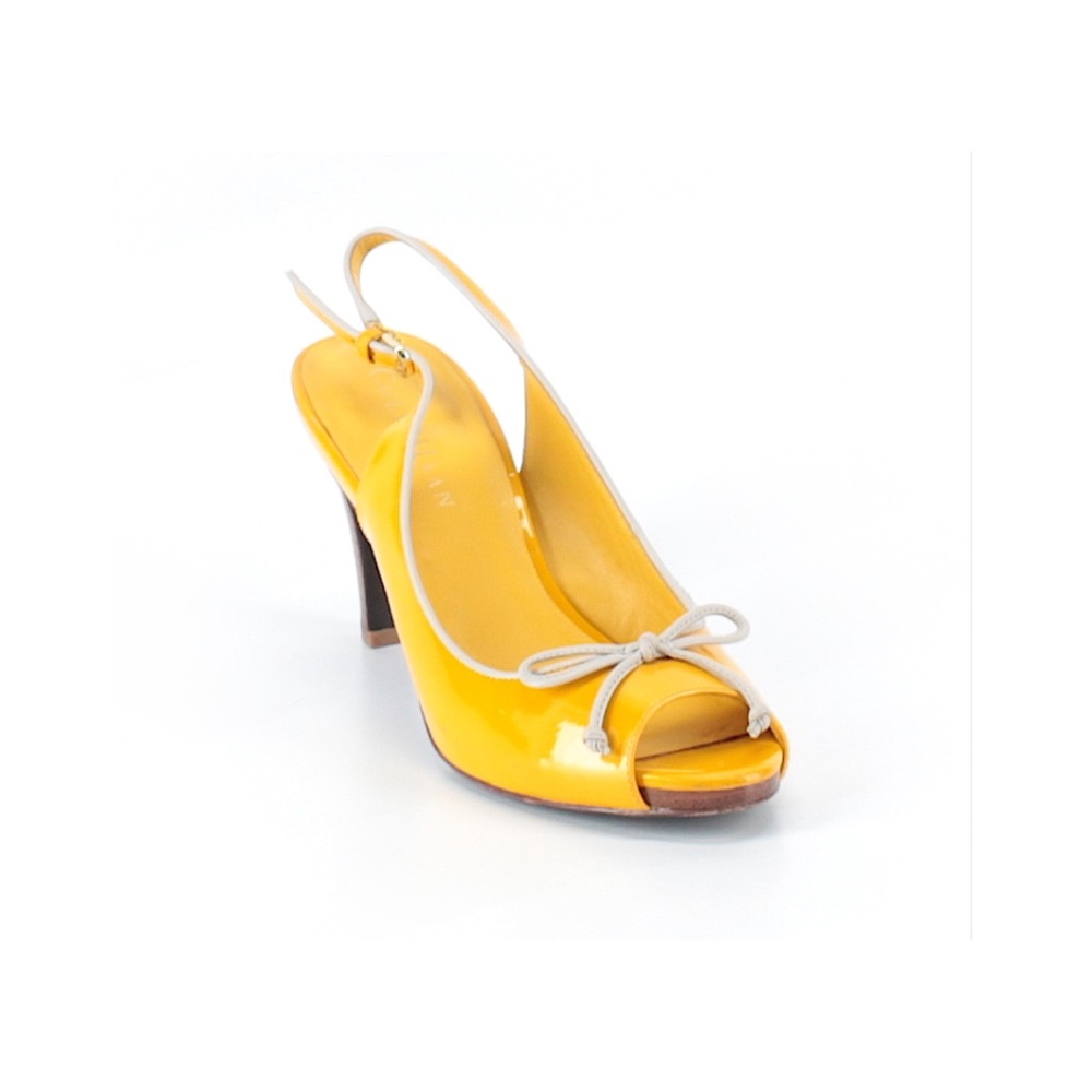 Cole Haan Yellow Heels Size 5